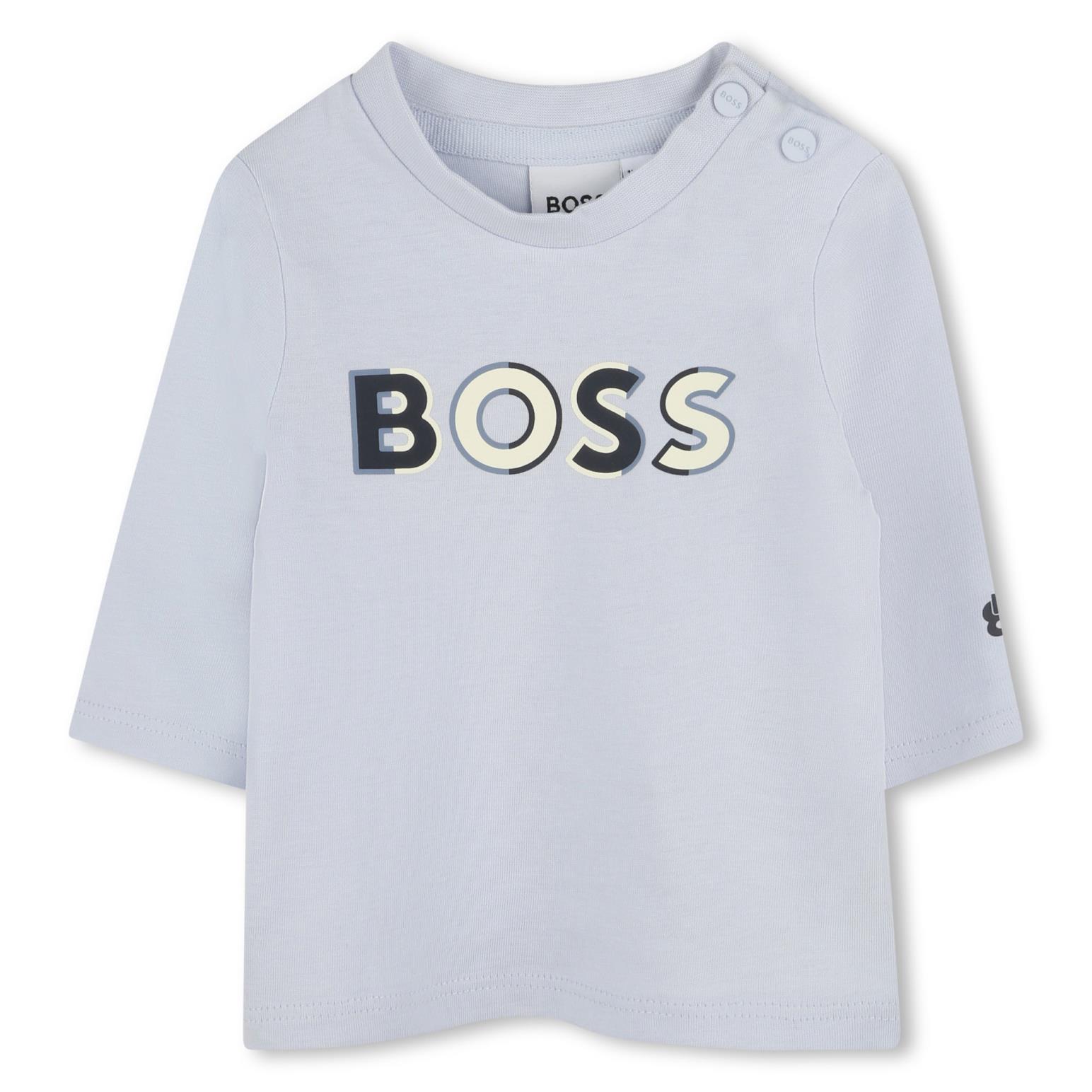 BOSS Snap Closure T-Shirt 6M - 18M